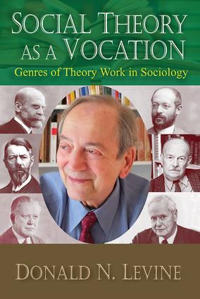 Vorderes Coverbild Social Theory as a Vocation