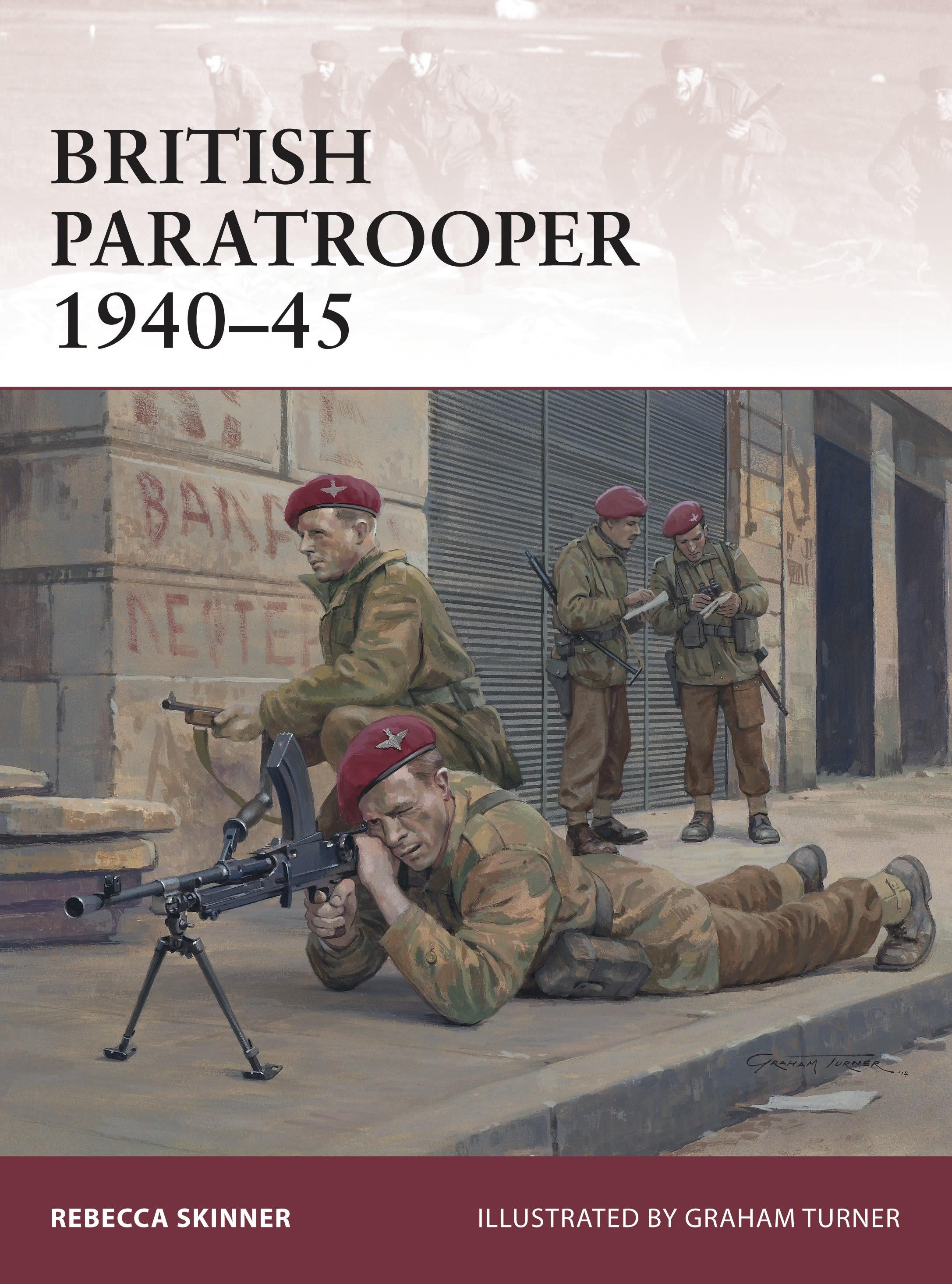 Vorderes Coverbild British Paratrooper 1940-45