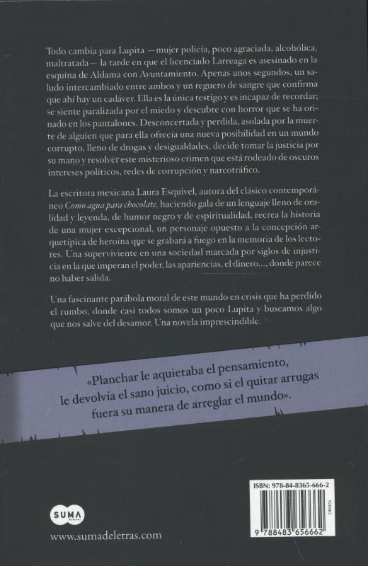 Rückseitencover A Lupita le gustaba planchar