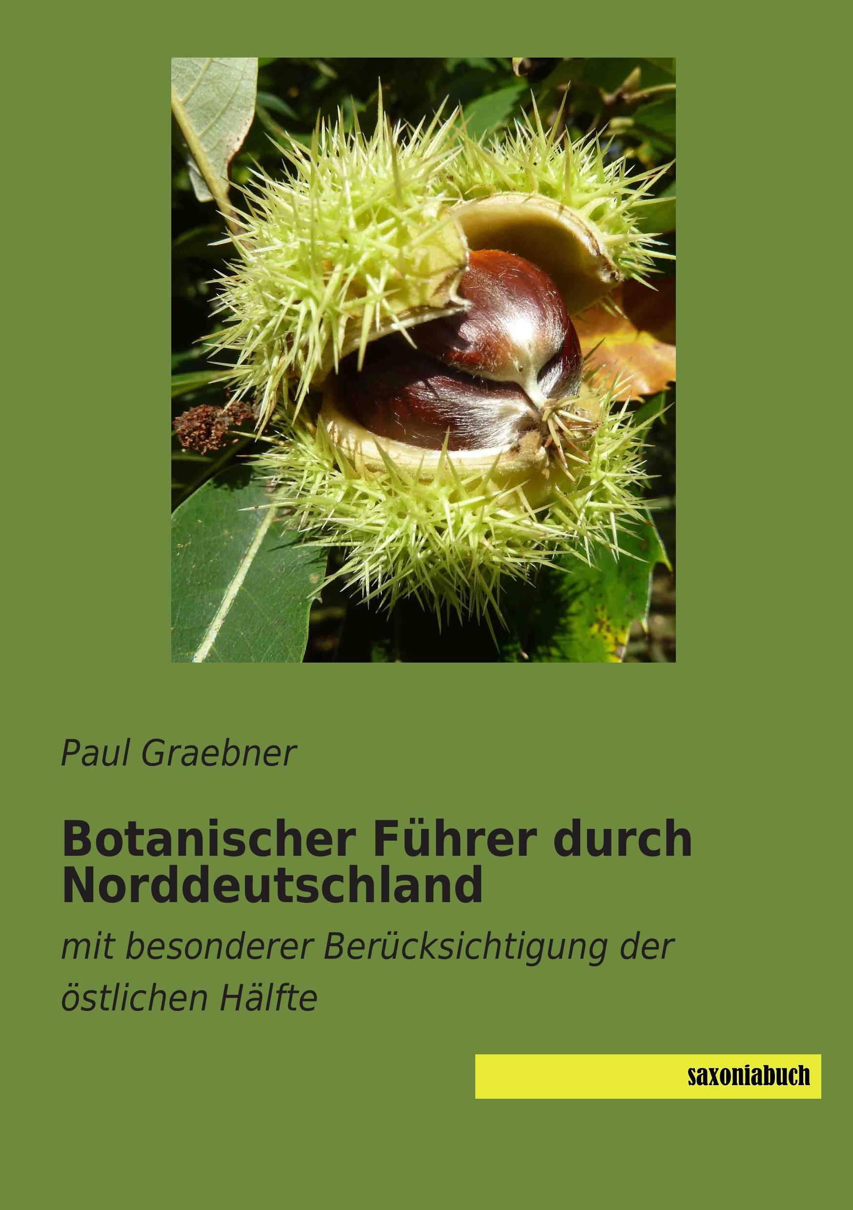 Vorderes Coverbild Botanischer Führer durch Norddeutschland