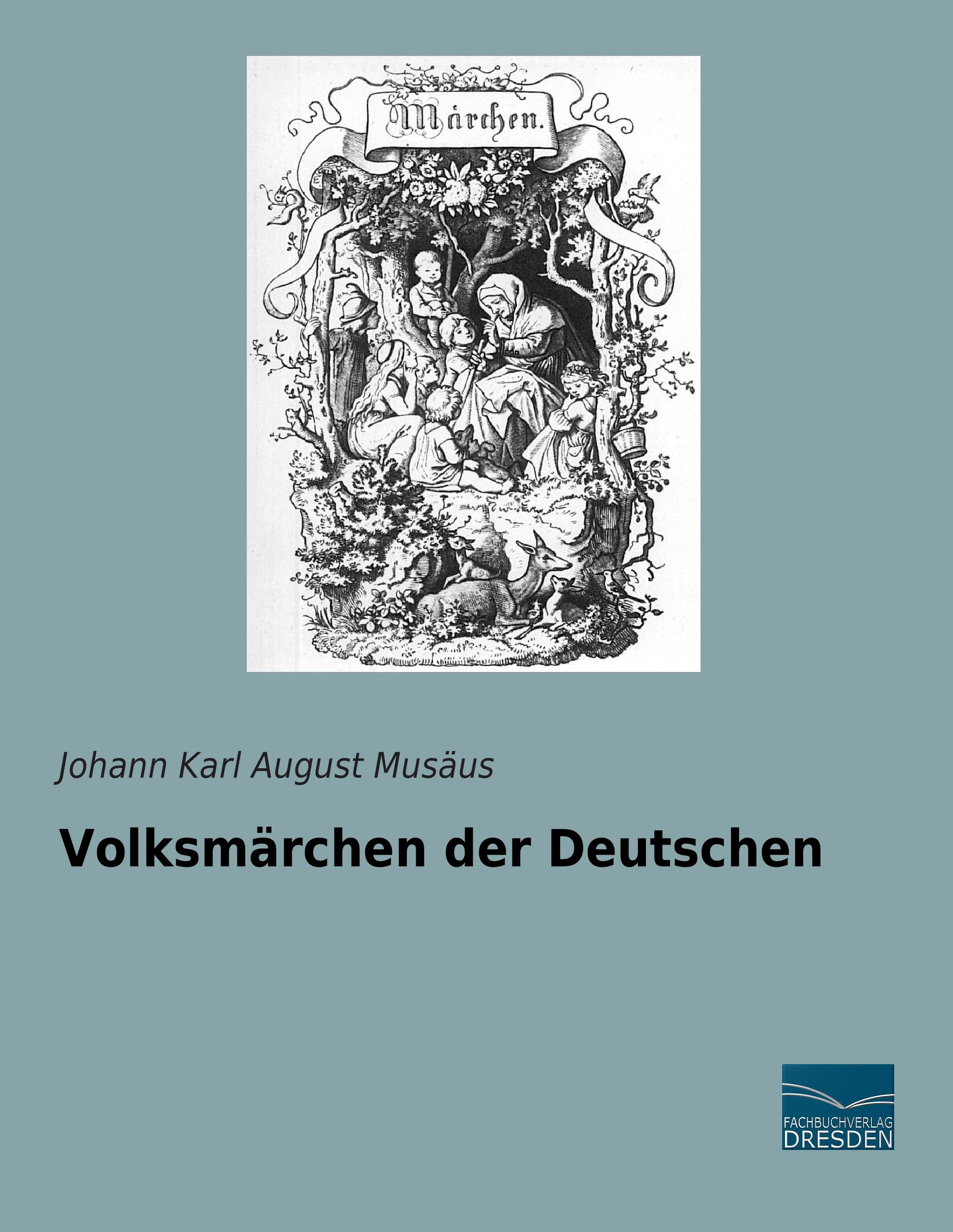 Vorderes Coverbild Volksmärchen der Deutschen