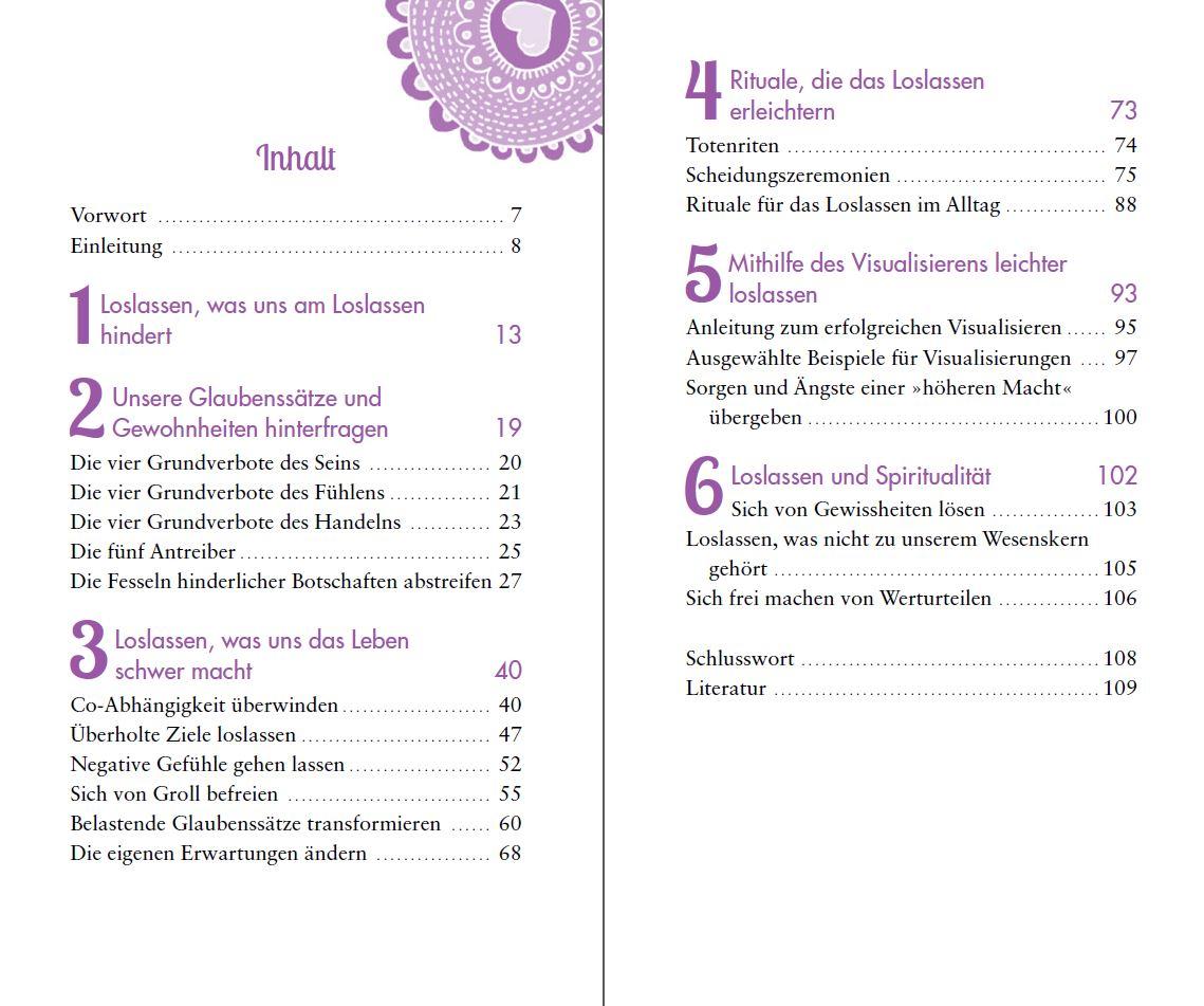Beispielinhalt (Bild) Loslassen