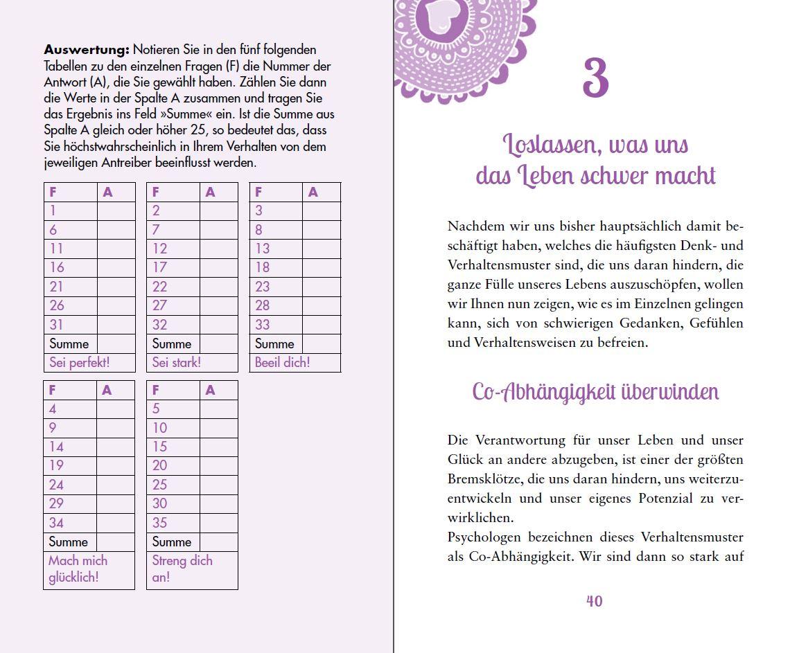 Beispielinhalt (Bild) Loslassen