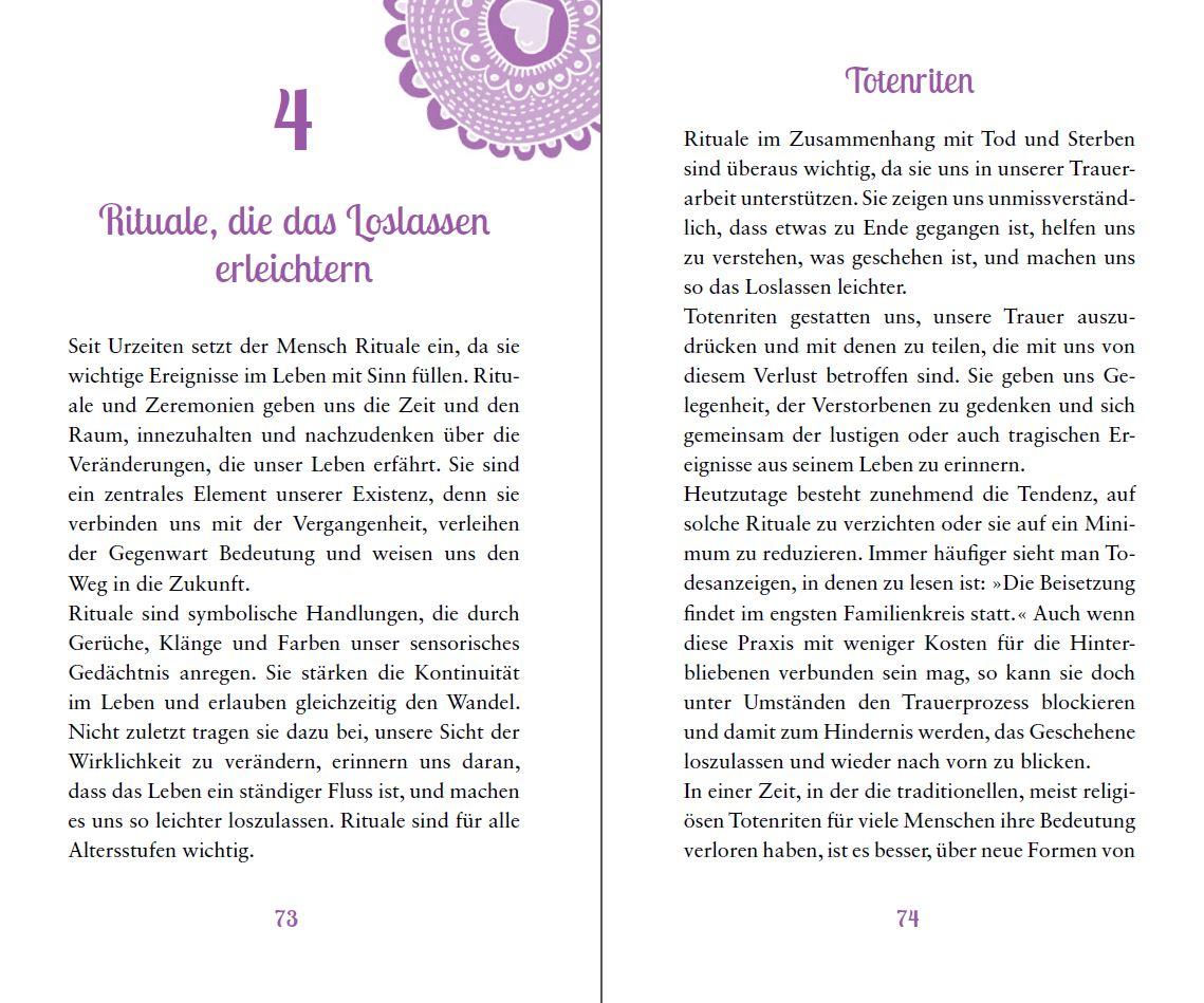 Beispielinhalt (Bild) Loslassen