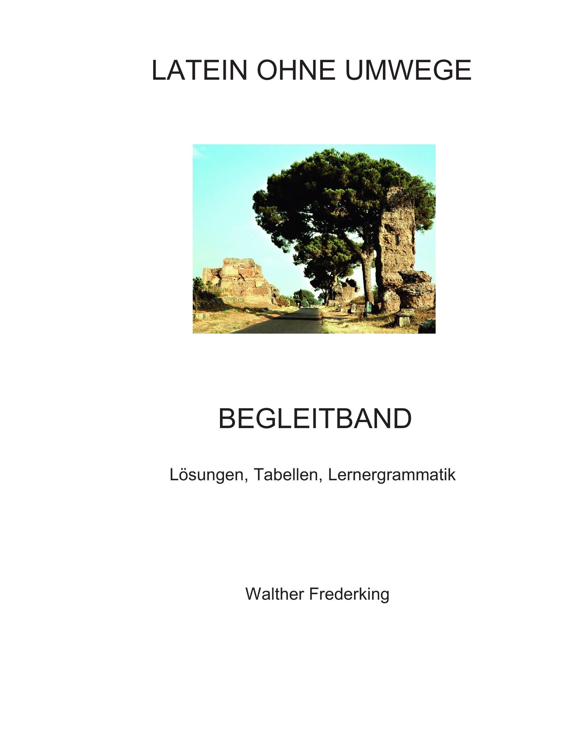Vorderes Coverbild Latein ohne Umwege Begleitband
