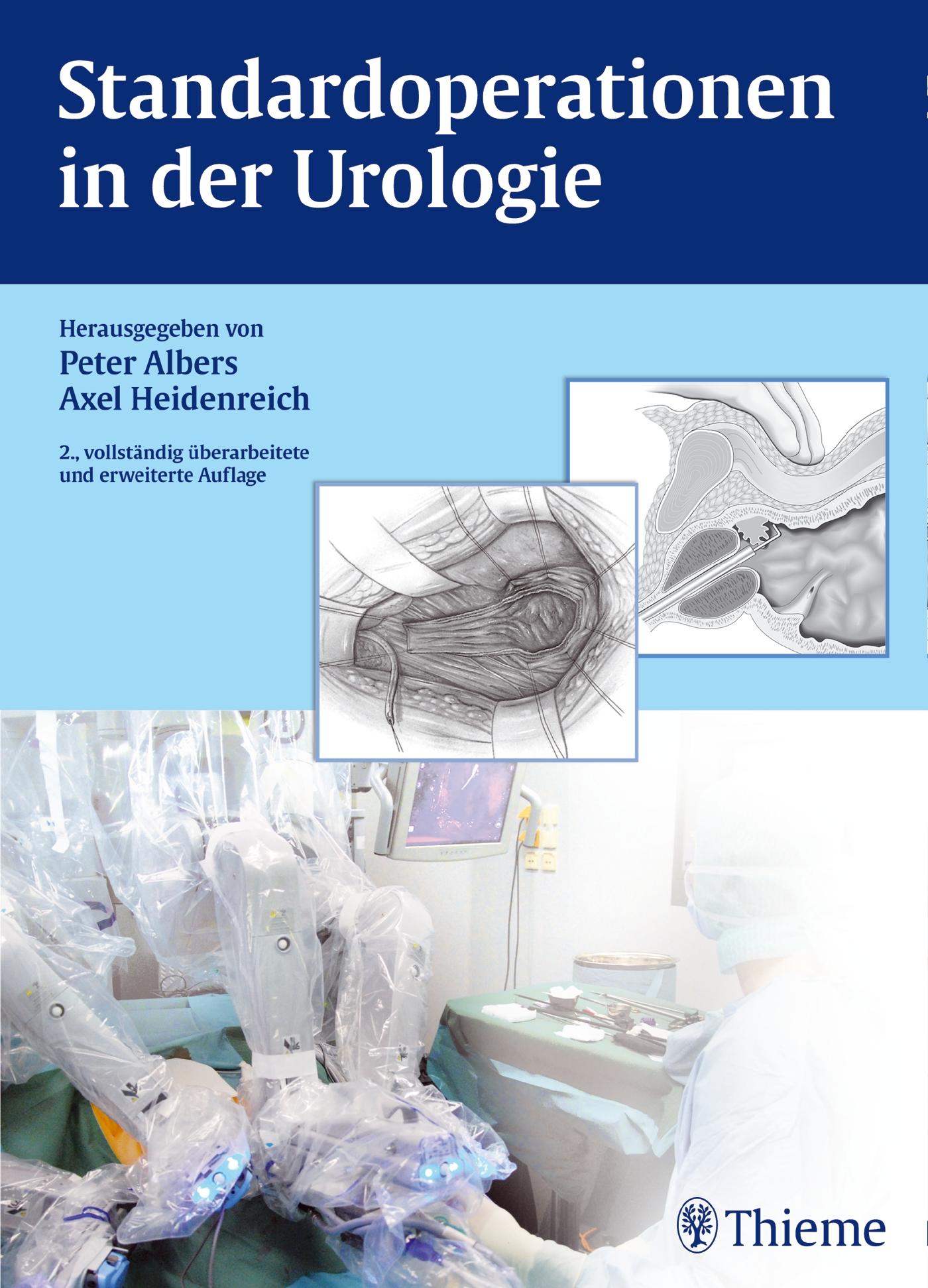 Vorderes Coverbild Standardoperationen in der Urologie