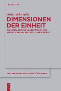 Vorderes Coverbild Dimensionen der Einheit