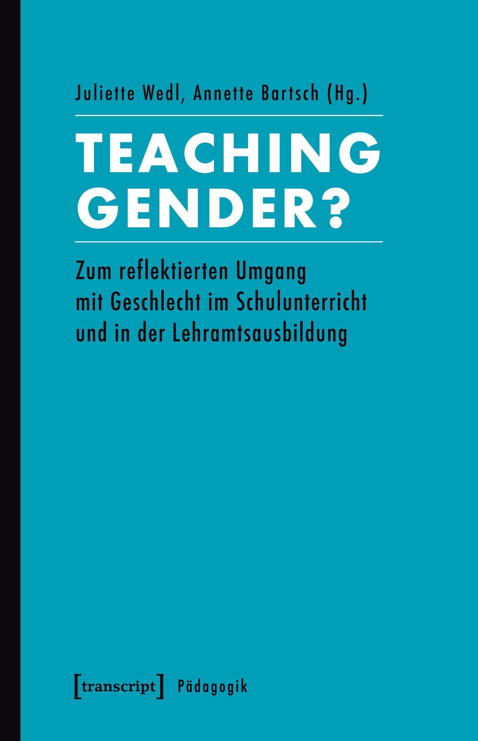 Vorderes Coverbild Teaching Gender?