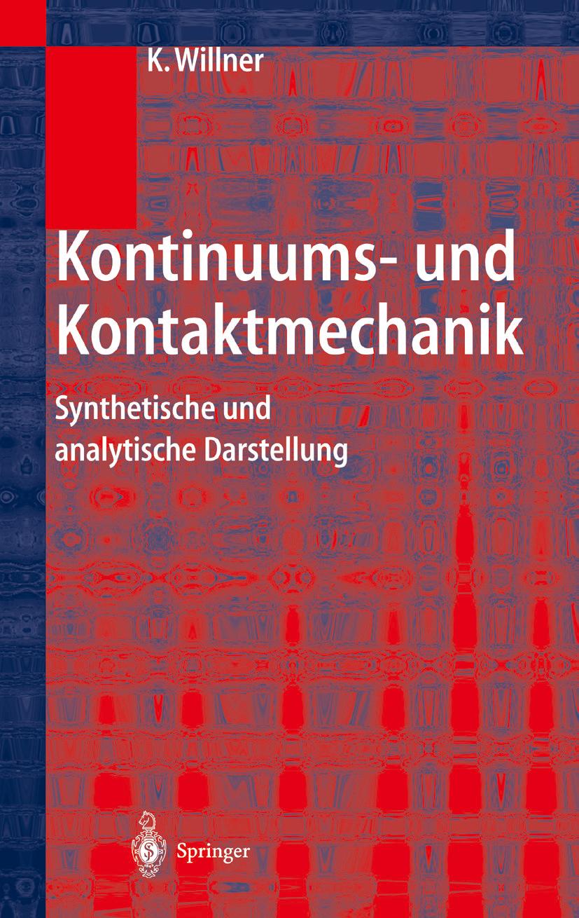 Vorderes Coverbild Kontinuums- und Kontaktmechanik