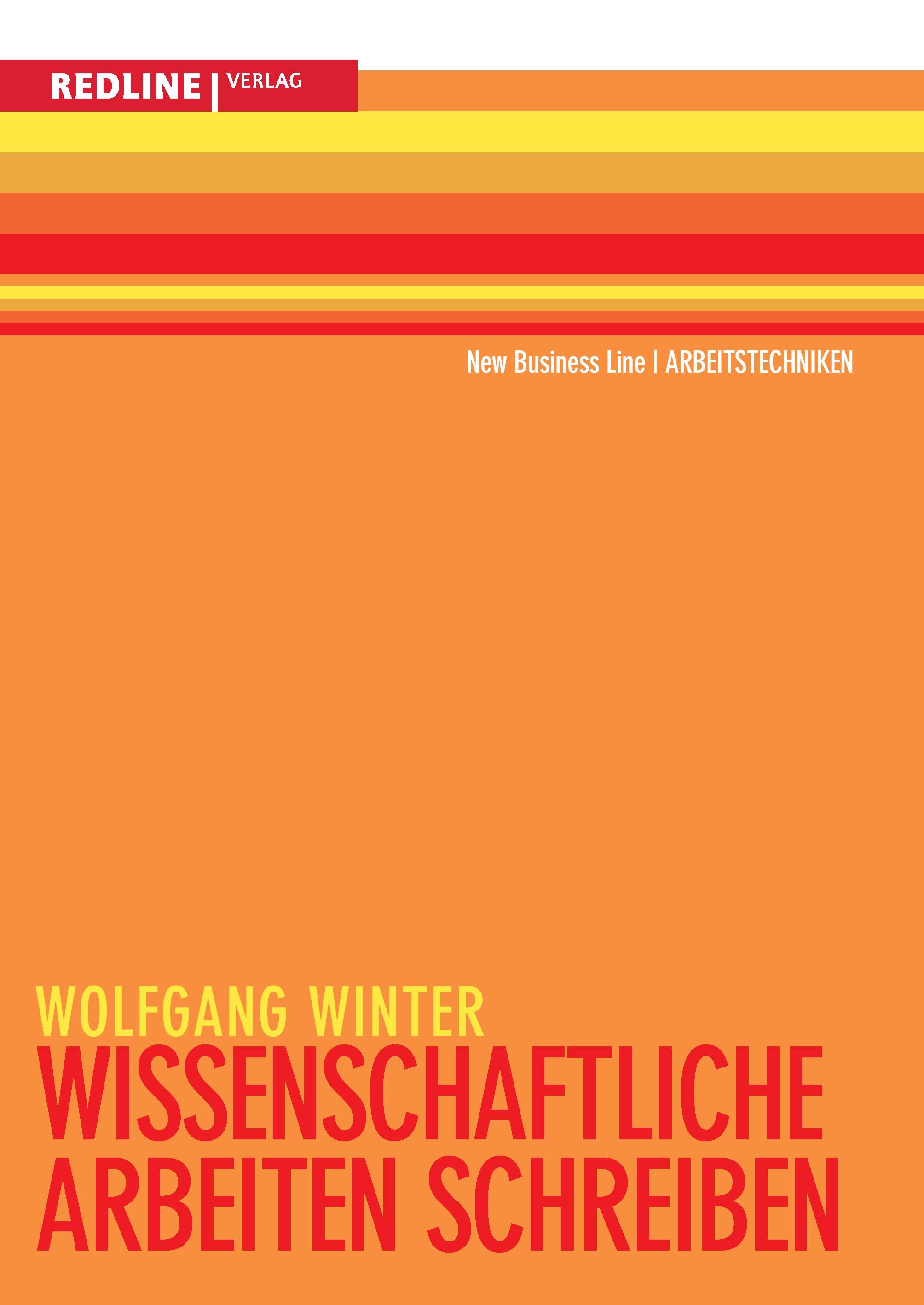 Vorderes Coverbild Wissenschaftliche Arbeiten schreiben