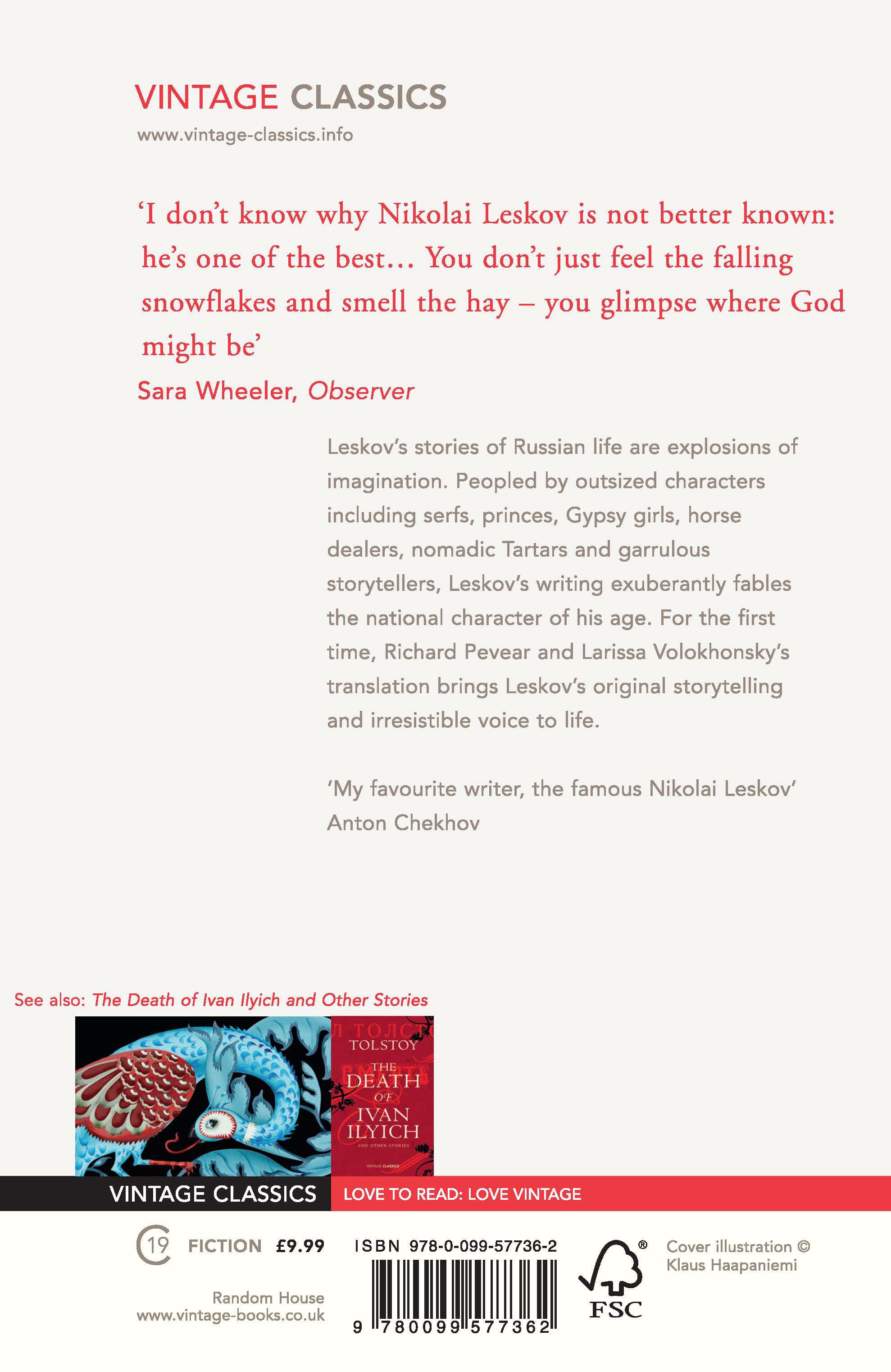 Rückseitencover The Enchanted Wanderer and Other Stories