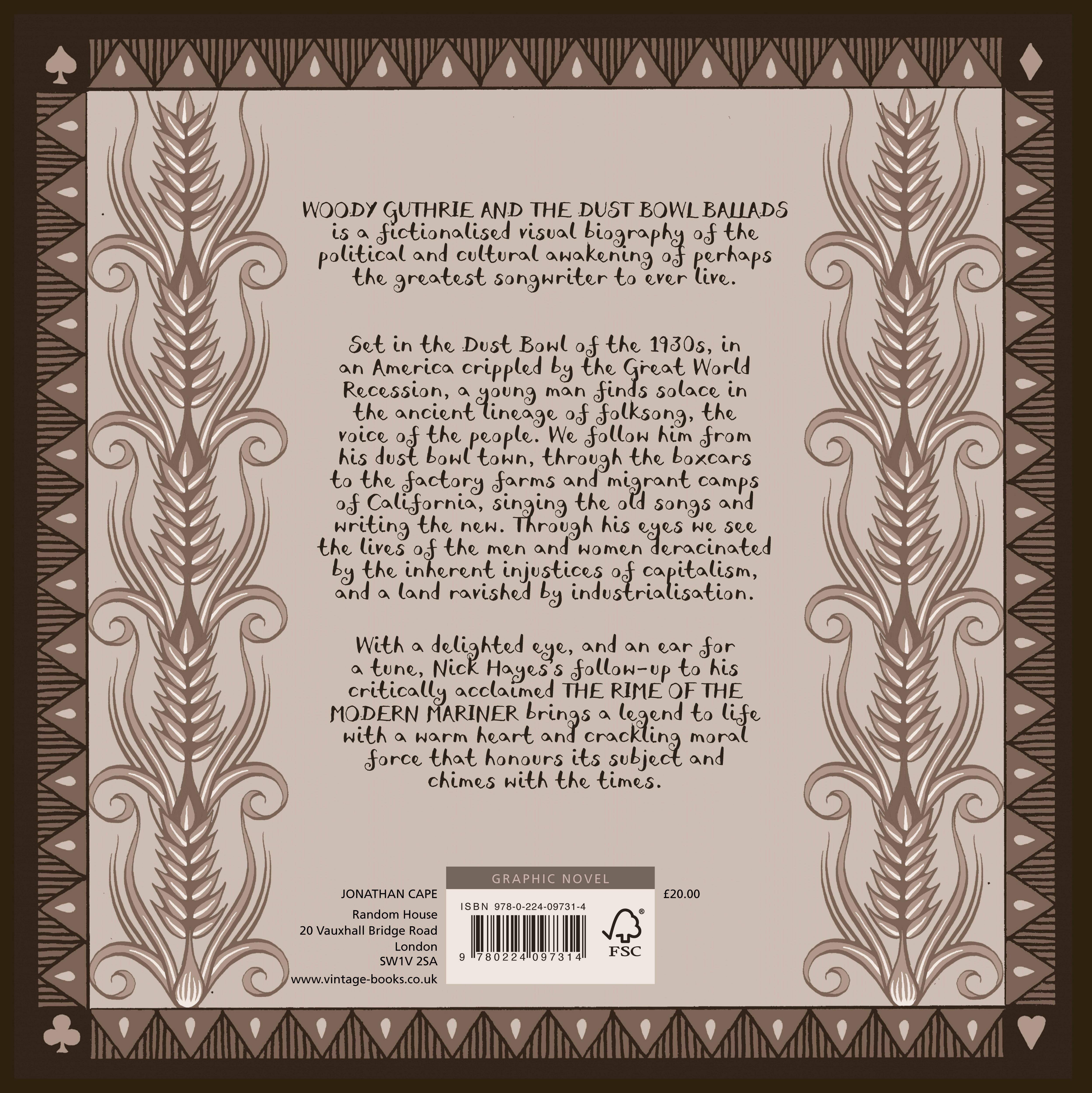 Rückseitencover Woody Guthrie