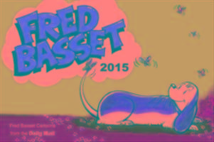 Vorderes Coverbild Fred Basset Yearbook 2015