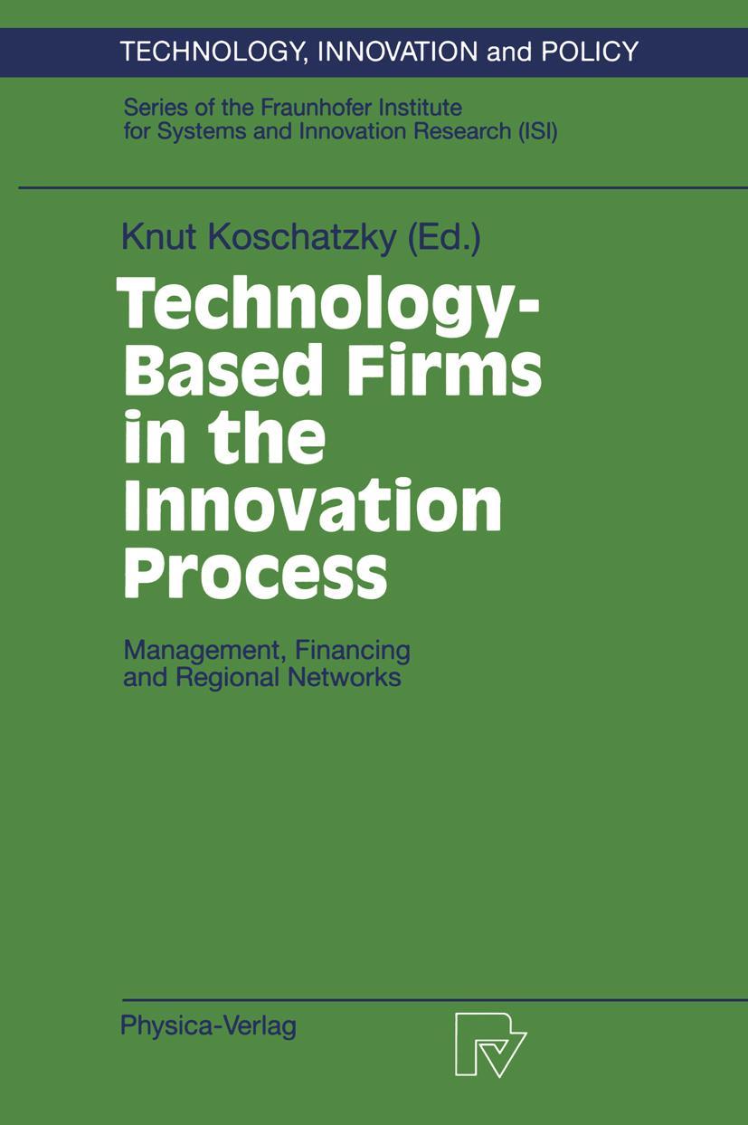 Vorderes Coverbild Technology-Based Firms in the Innovation Process