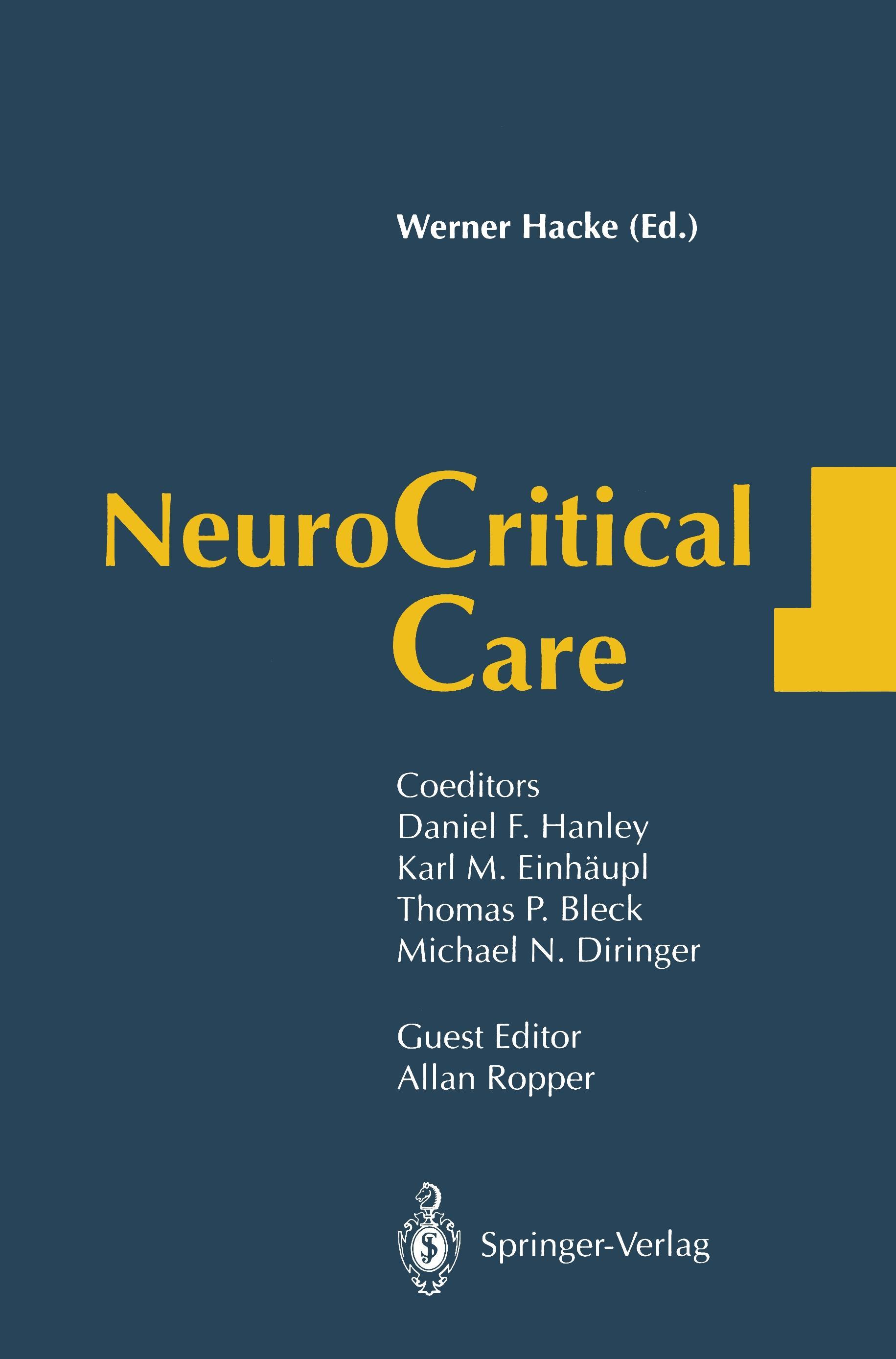 Vorderes Coverbild Neurocritical Care