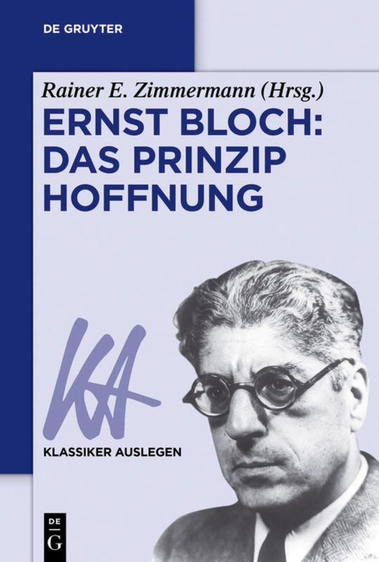 Vorderes Coverbild Ernst Bloch: Das Prinzip Hoffnung