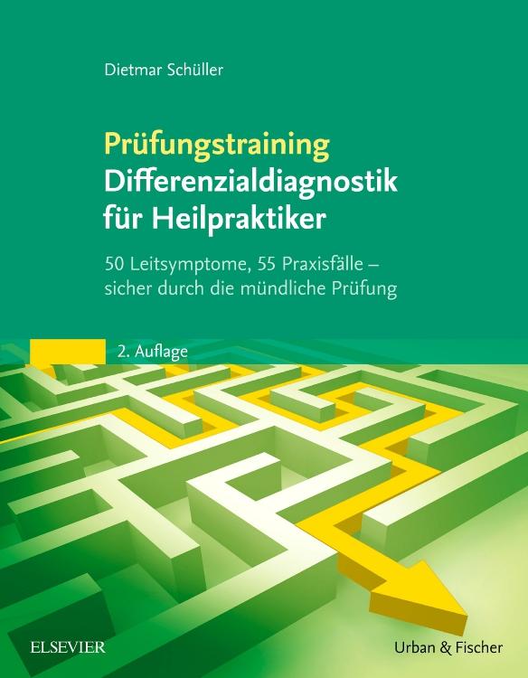 Vorderes Coverbild Prüfungstraining Differenzialdiagnostik für Heilpraktiker