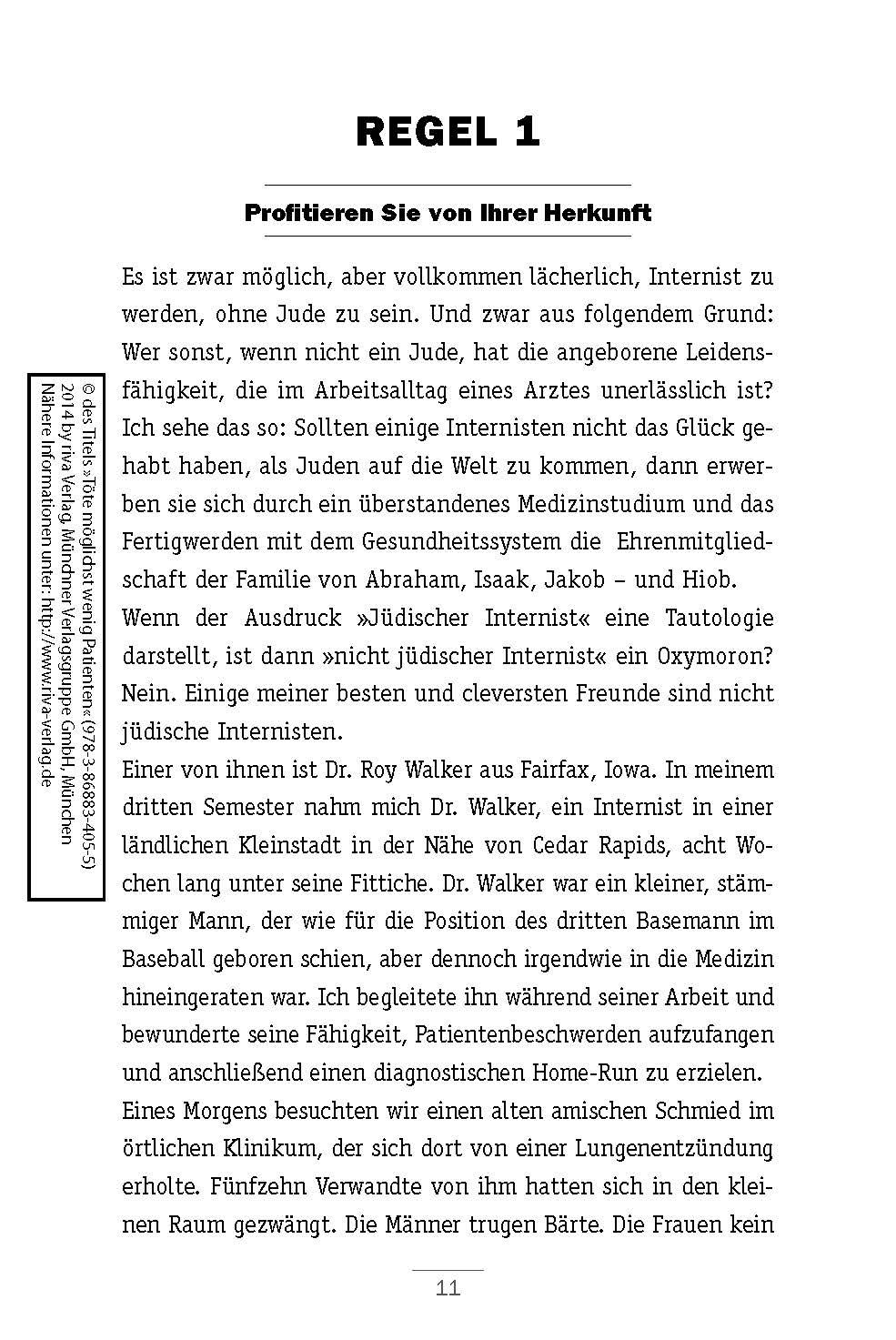 Beispielinhalt (Bild) Töte möglichst wenig Patienten