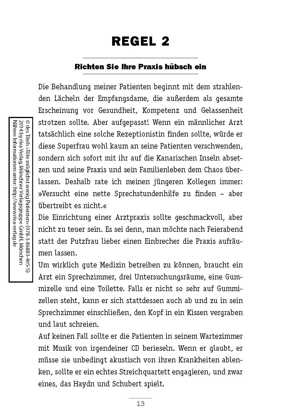 Beispielinhalt (Bild) Töte möglichst wenig Patienten