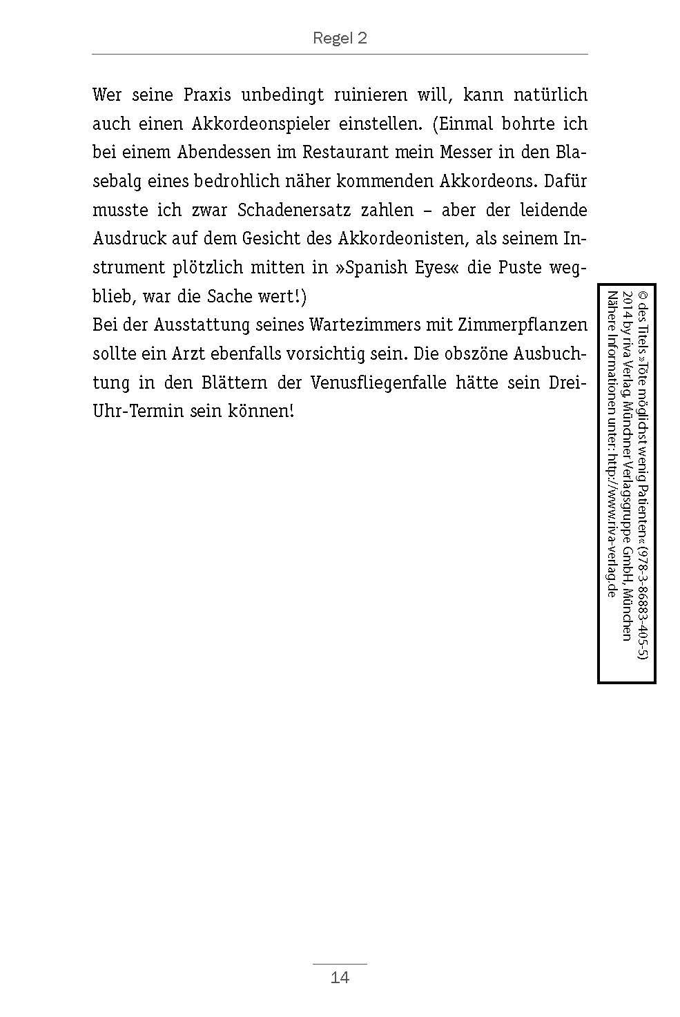 Beispielinhalt (Bild) Töte möglichst wenig Patienten