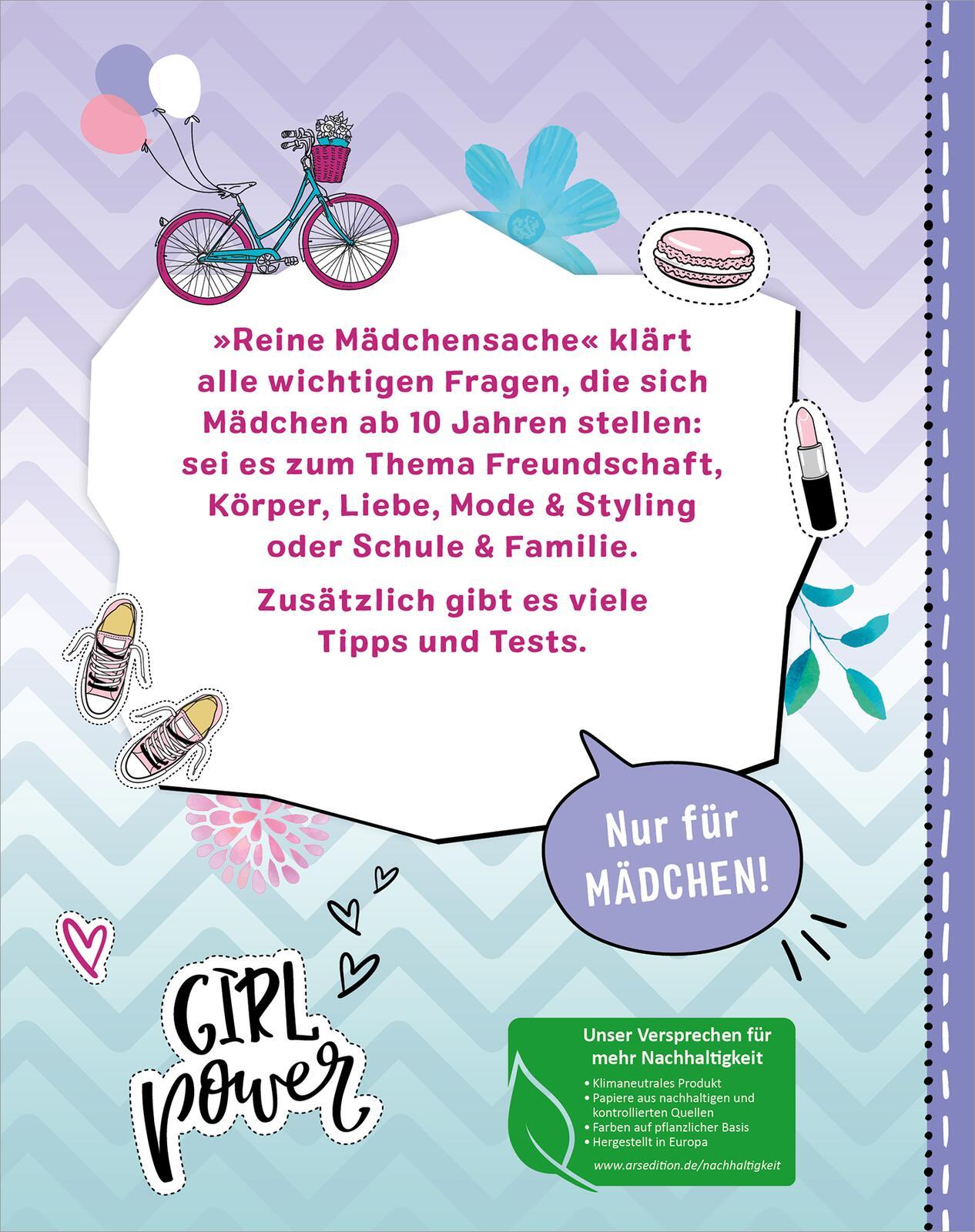 Rückseitencover Reine Mädchensache