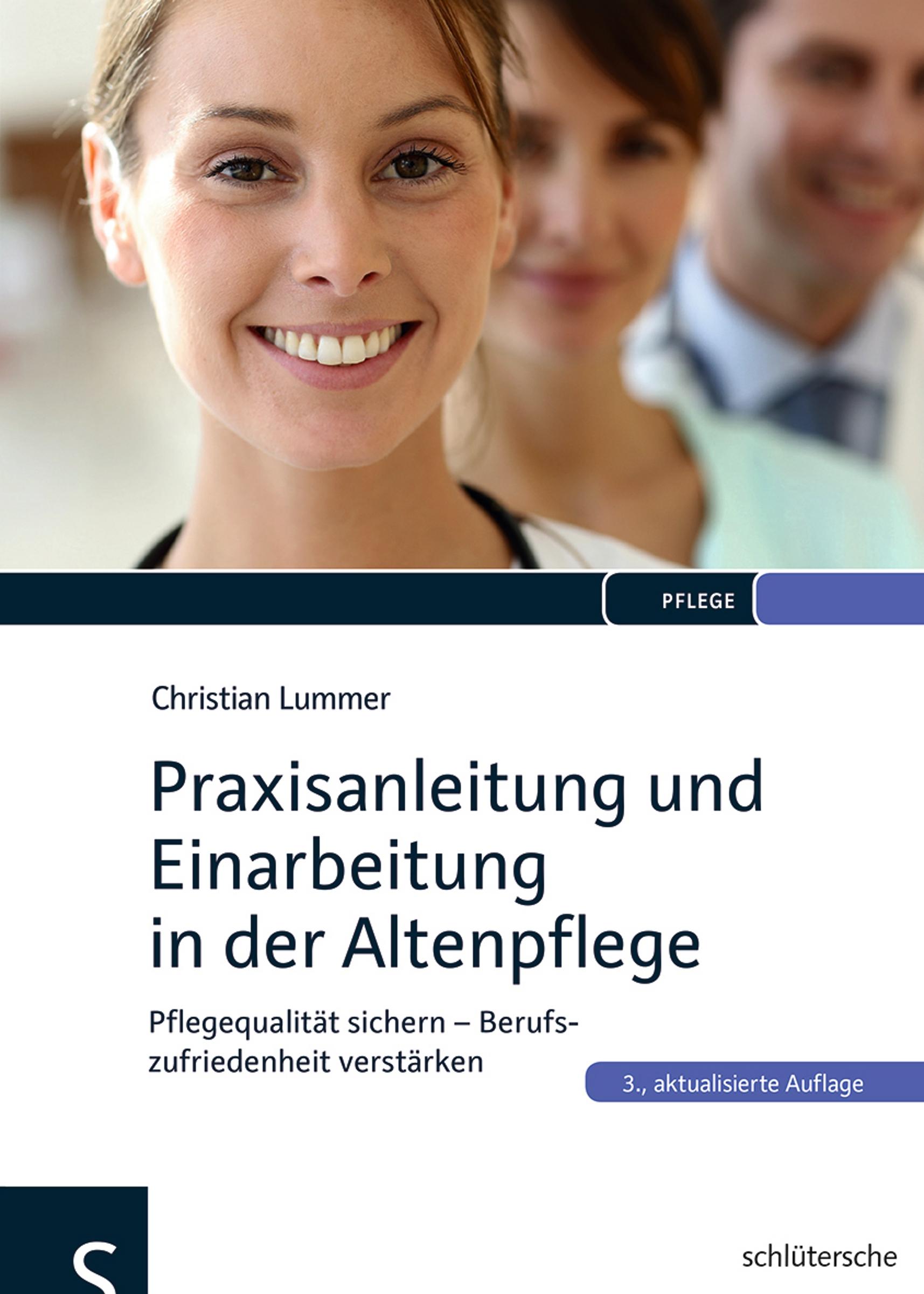 Vorderes Coverbild Praxisanleitung und Einarbeitung in der Altenpflege