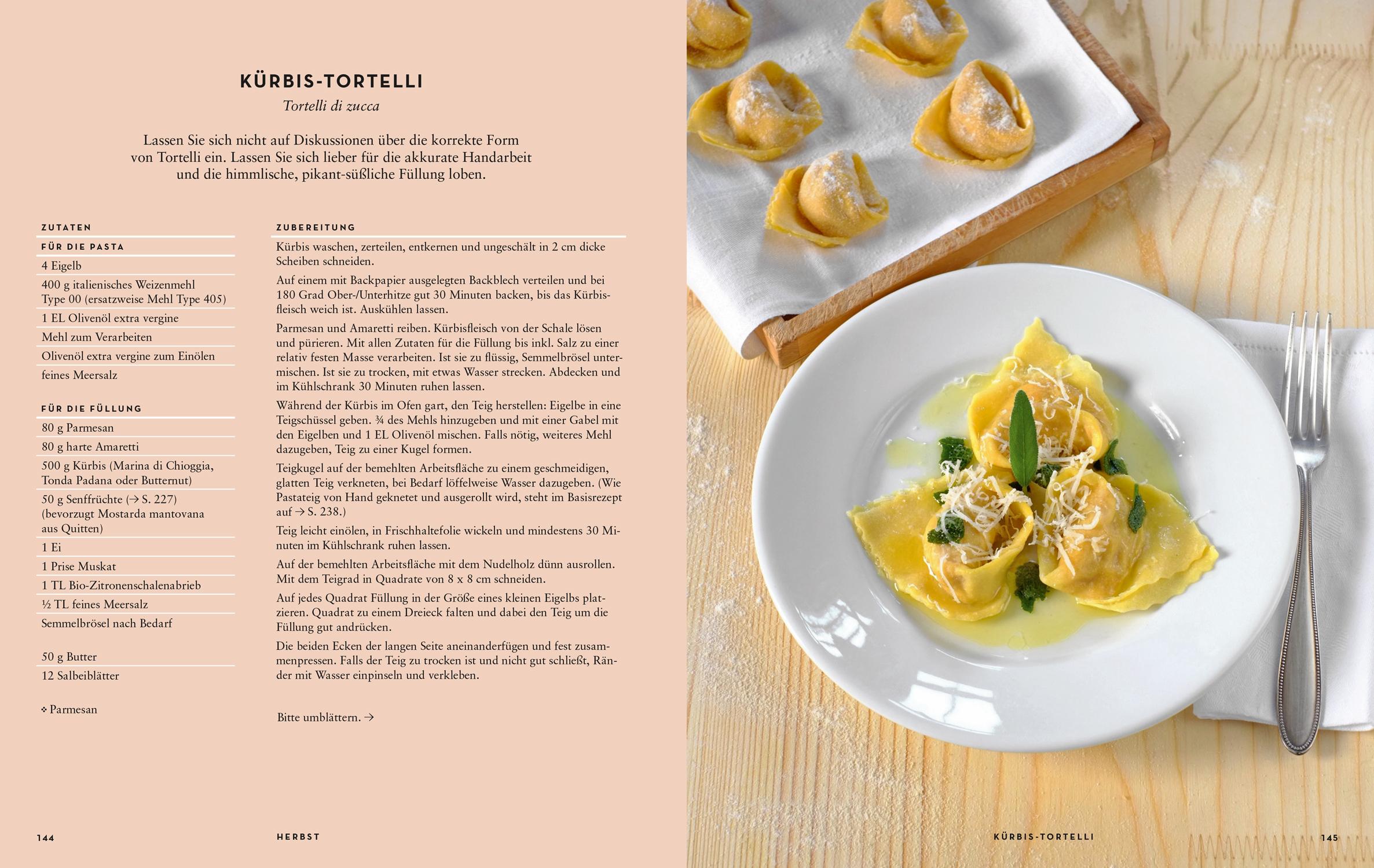 Beispielinhalt (Bild) Italien vegetarisch