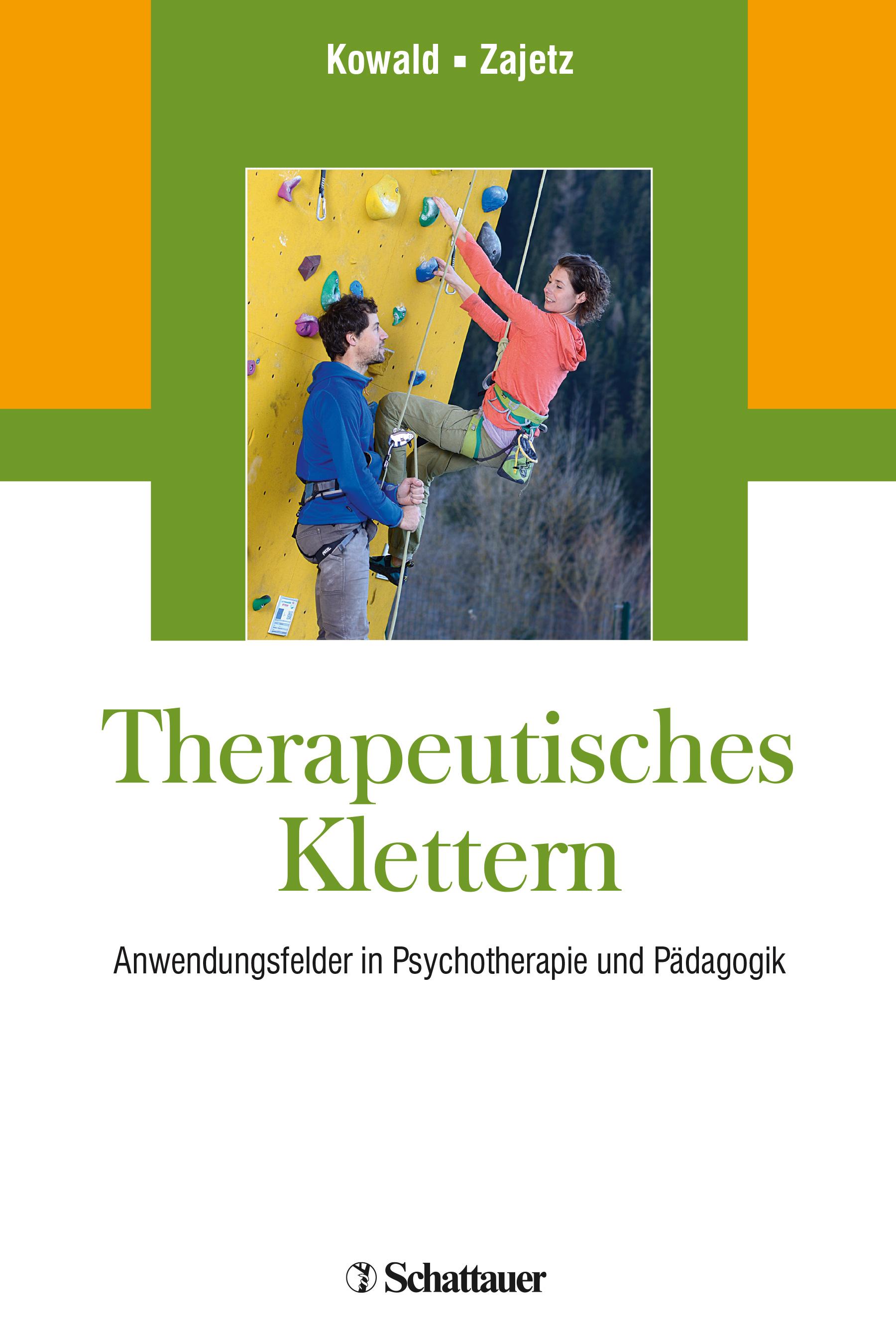 Vorderes Coverbild Therapeutisches Klettern