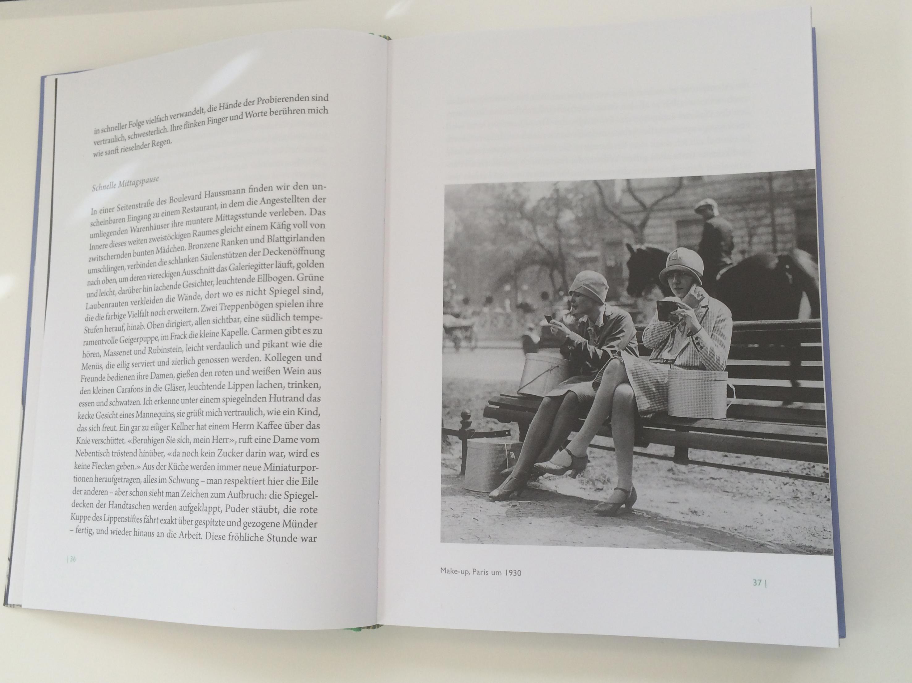 Beispielinhalt (Bild) Ich schreibe aus Paris