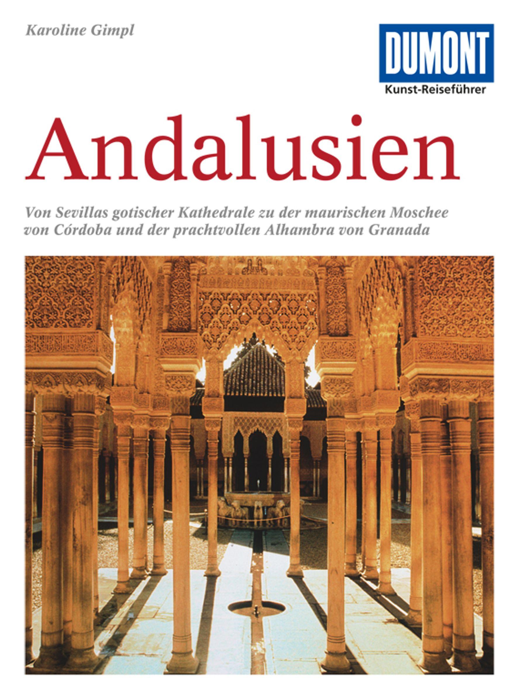 Vorderes Coverbild DuMont Kunst-Reiseführer Andalusien