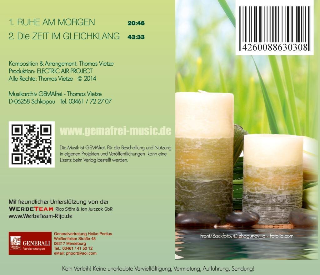 Beispielinhalt (Bild) Entspannungsmusik für Körper und Geist 8