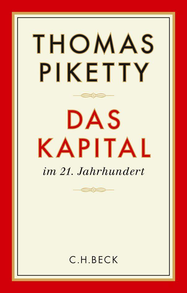 Vorderes Coverbild Das Kapital im 21. Jahrhundert