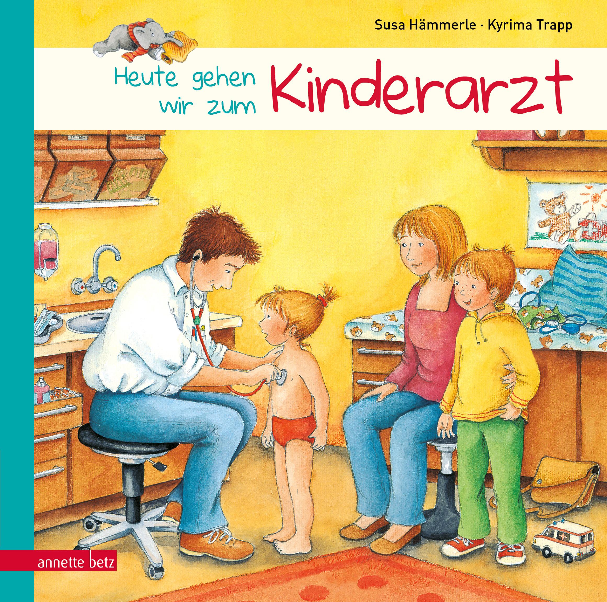 Vorderes Coverbild Anna und Max gehen zum Kinderarzt