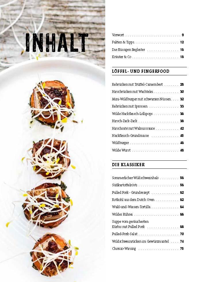 Beispielinhalt (Bild) Wild grillen