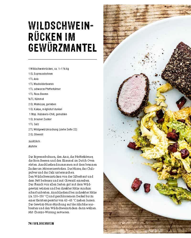 Beispielinhalt (Bild) Wild grillen