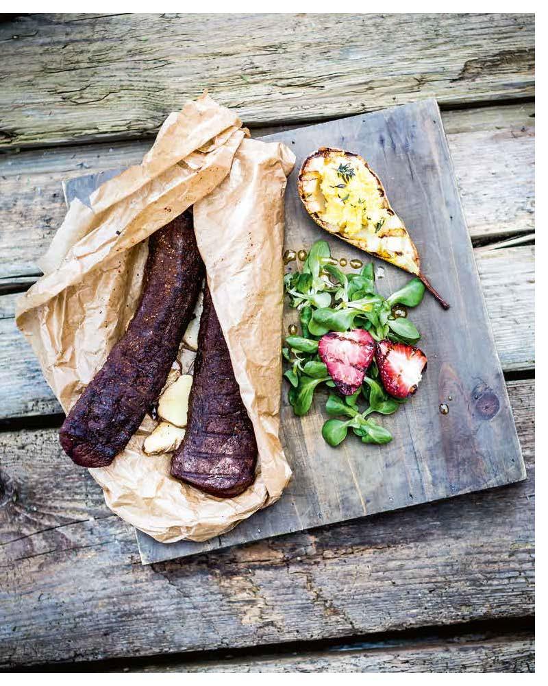 Beispielinhalt (Bild) Wild grillen