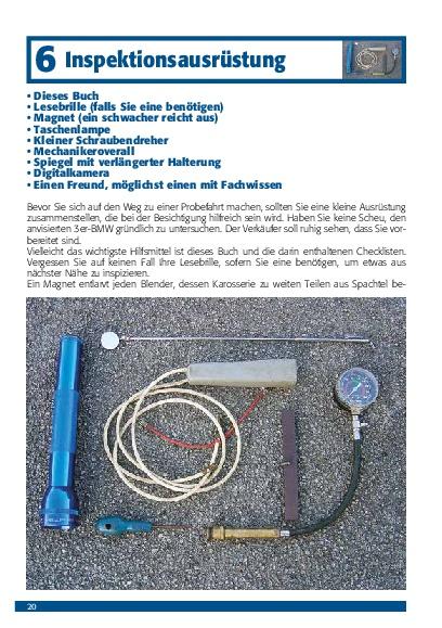 Beispielinhalt (Bild) Praxisratgeber Klassikerkauf: BMW 3er-Reihe (E30)