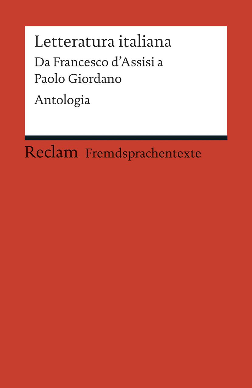 Vorderes Coverbild Letteratura italiana