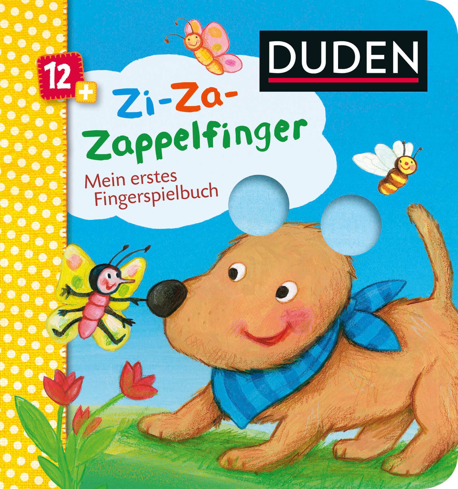 Vorderes Coverbild Duden: Zi-Za-Zappelfinger Mein erstes Fingerspielbuch
