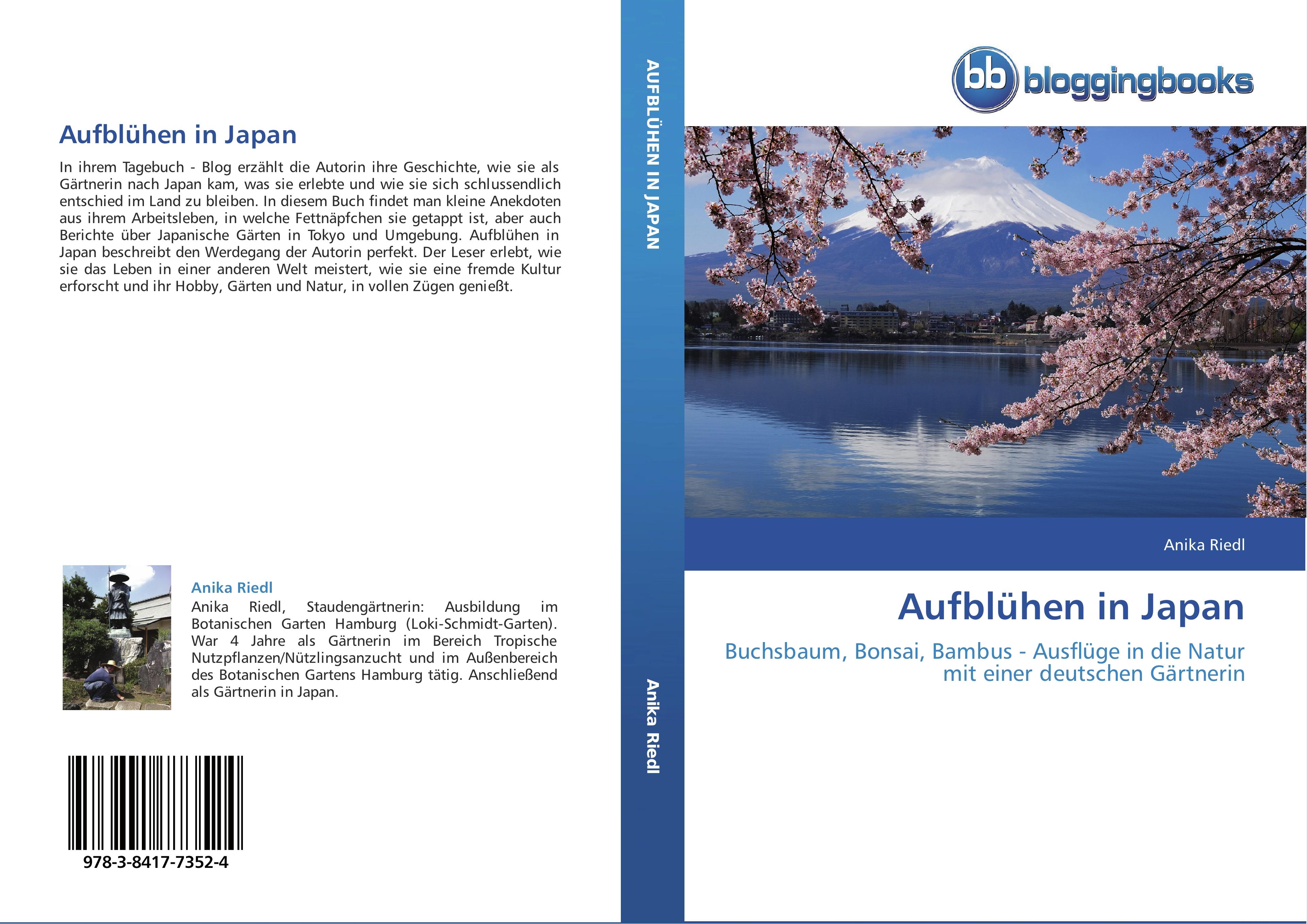 Vorderes Coverbild Aufblühen in Japan