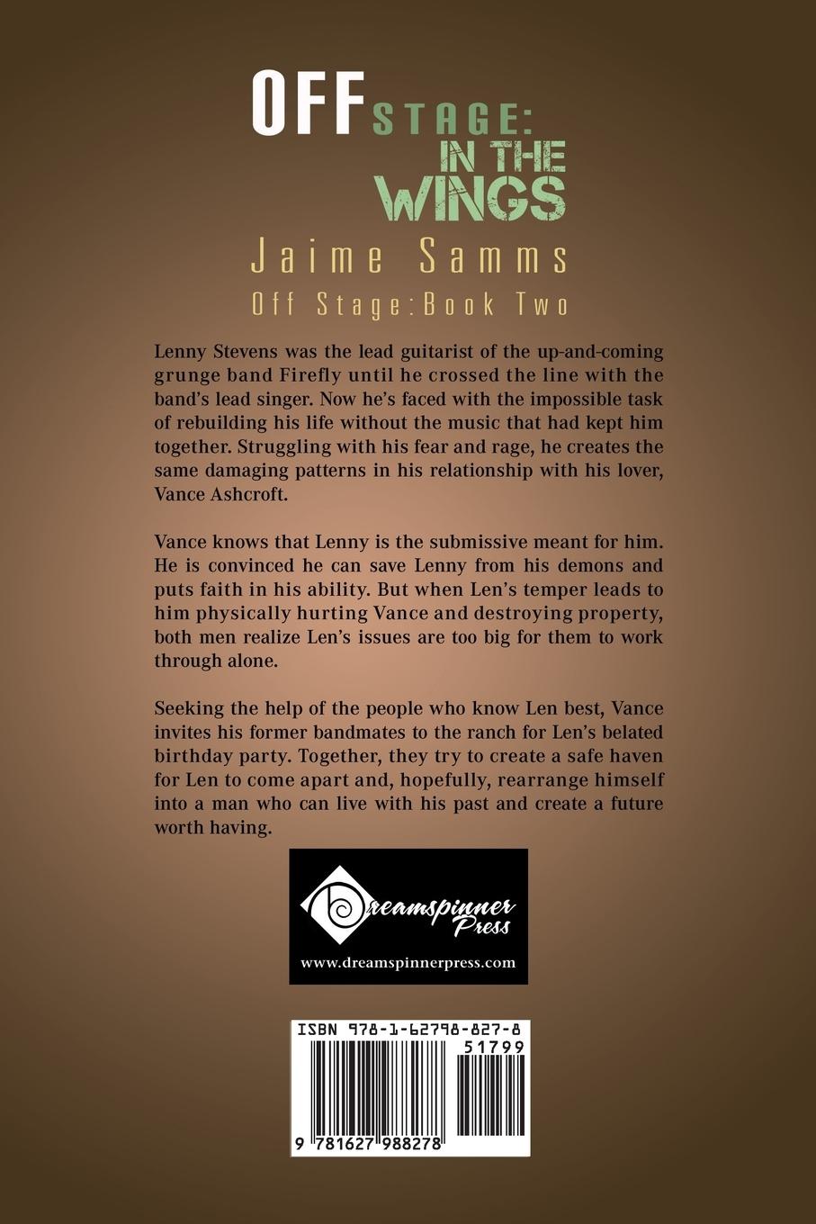 Rückseitencover Off Stage