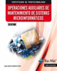 Vorderes Coverbild Operaciones auxiliares de mantenimiento de sistemas microinformáticos
