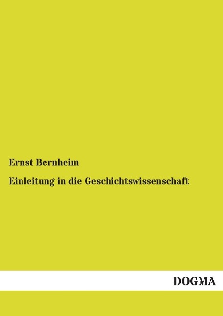 Vorderes Coverbild Einleitung in die Geschichtswissenschaft