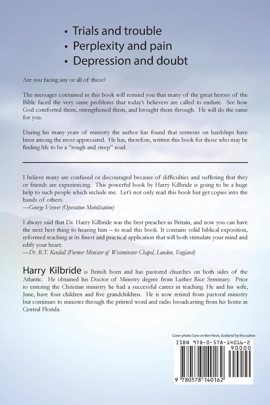 Rückseitencover When the Road Is Rough and Steep