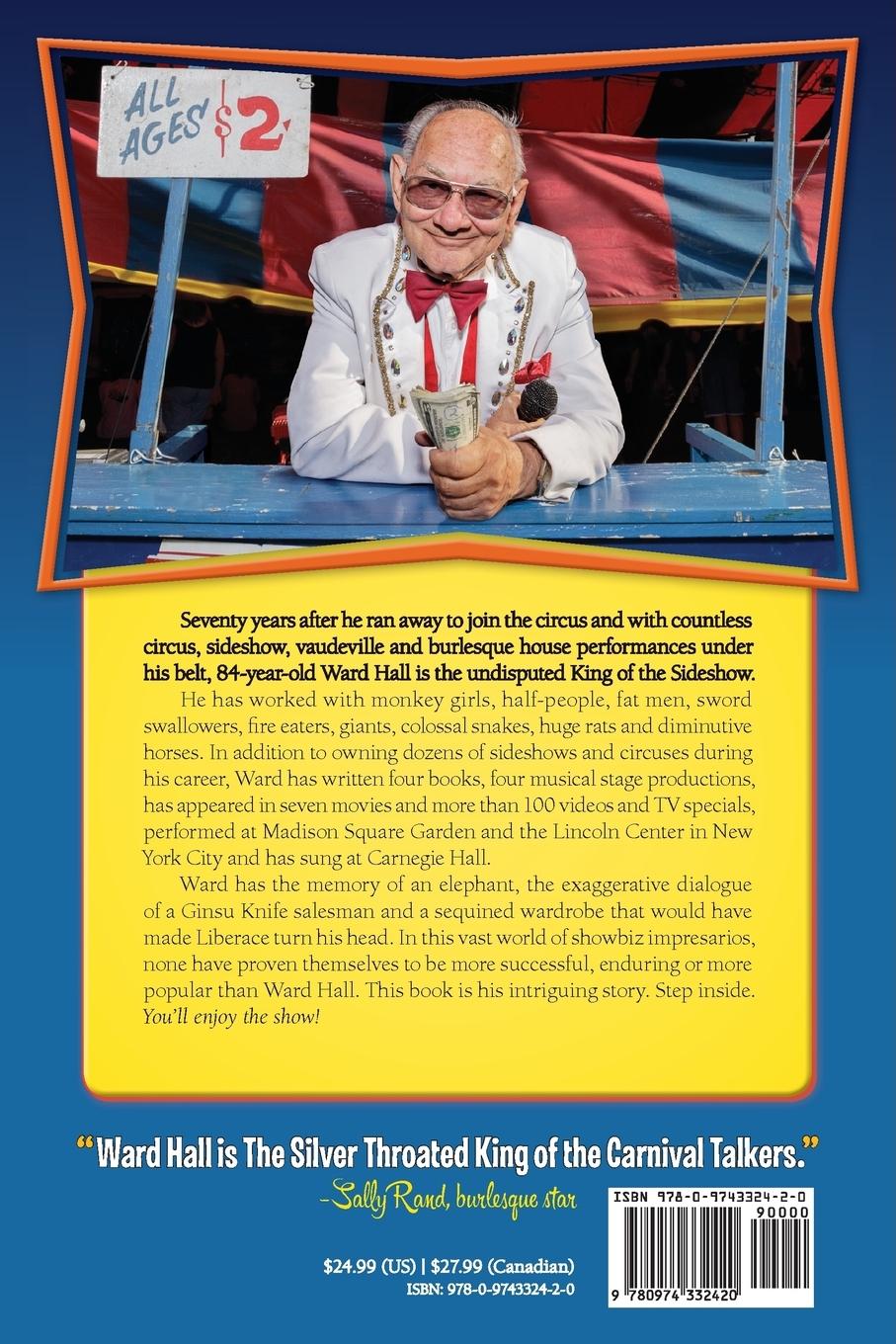 Rückseitencover Ward Hall - King of the Sideshow!