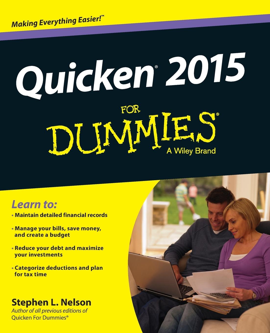 Vorderes Coverbild Quicken 2015 For Dummies