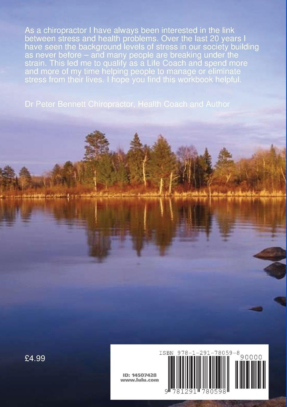 Rückseitencover Keep Calm and Reduce Stress