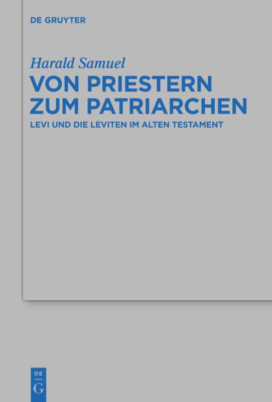 Vorderes Coverbild Von Priestern zum Patriarchen