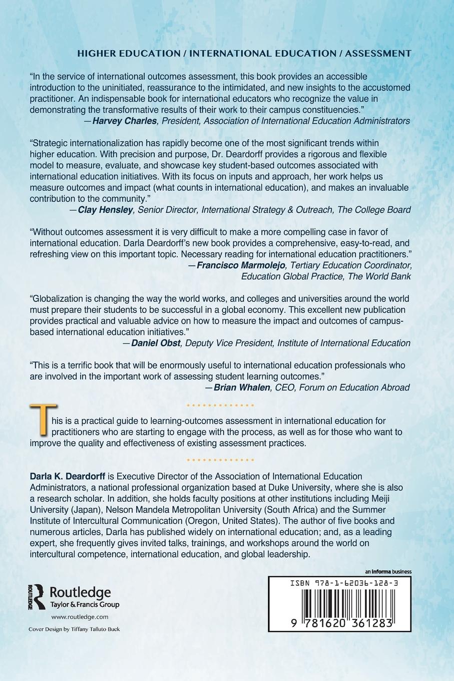 Rückseitencover Demystifying Outcomes Assessment for International Educators