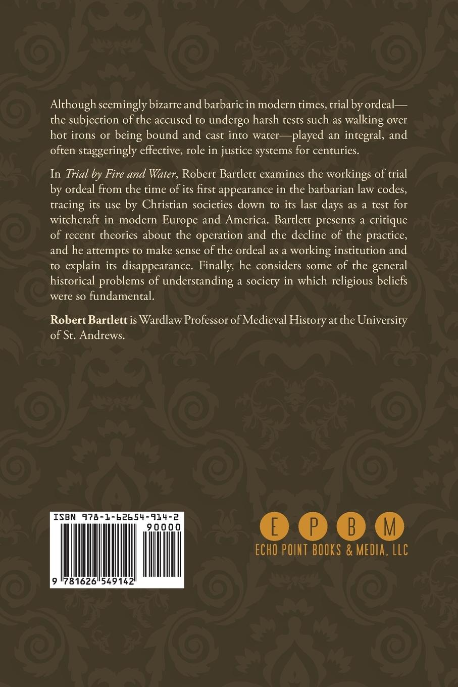 Rückseitencover Trial by Fire and Water